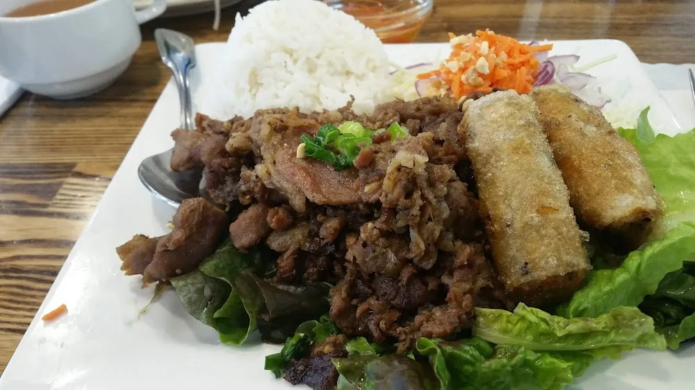 Sliced BBQ Grilled Pork Lunch Combo