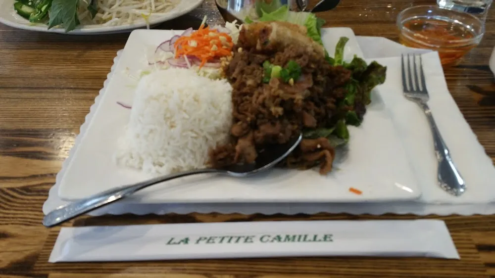 Vietnamese BBQ Pork Lunch Combo